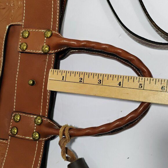 PATRICIA NASH EMBOSSED LEATHER PURSE - Picture 11 of 14